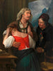 The Confession - Josef Danhauser — artwork view