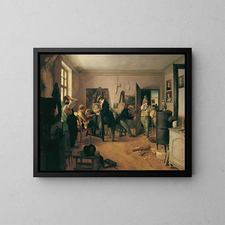Josef Danhauser - Das Scholarenzimmer.webp