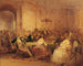 Escena de sociedad - Josef Danhauser — vista de la obra