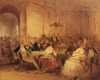 Josef Danhauser - Gesellschaftsszene.webp
