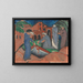 Burial - Josef Eberz — framed artwork on a wall