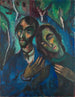 Judíos - Josef Eberz — vista de la obra