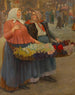 Dama de honor - Josef Engelhart — vista de la obra