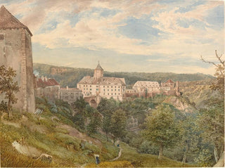 Josef Hger - Eichhorn Castle at Evening.webp