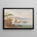Lago de Garda - Josef Höger — cuadro enmarcado en la pared