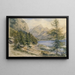Lac Leopoldsteiner - Josef Höger — cuadro enmarcado en la pared