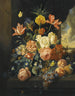 a Still life with tulips, roses, and fruits - Josef Holstayn — artwork view