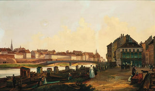 Josef Jonas - Vienna a View of the Ferdinandsbrcke.webp