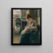 Joven madre - Josef Jungwirth — cuadro enmarcado en la pared