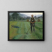 Evening Songs - Josef Kinzel — framed artwork on a wall