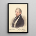 Conde Georg Esterházy de Galántha - Josef Kriehuber — cuadro enmarcado en la pared