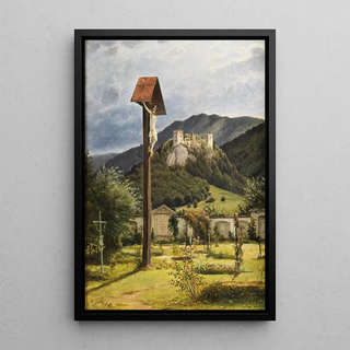 Josef Langl - Blick ber den St Galler Friedhof.webp