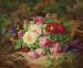 Roses sur le sol forestier - Josef Lauer — artwork view