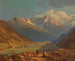 Bachstein cerca de Bad Gastein - Josef Mayr — vista de la obra