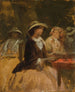 Restaurant Painting Au Jardin - Josef Navrátil — artwork view
