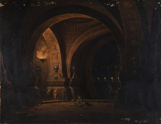 Josef Platzer - Caesar Octavianus findet Kleopatra an der Leiche des Antonius.webp