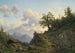 Berger with his flock on the way back - Josef Thoma — artwork view