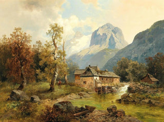 Josef Thoma - Tyrolean Scene.webp
