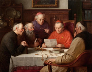 Josef WagnerHhenberg - A Meeting of the Cardinals.webp