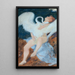 Leda con el cisne - Josef Wawra — cuadro enmarcado en la pared