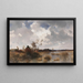 Paisaje de musgo en otoño - Josef Wenglein — cuadro enmarcado en la pared