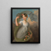 Julie von Vering vers Breuning 1791-1809 - Josef Willibrord Mähler — cuadro enmarcado en la pared