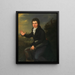 Ludwig van Beethoven compositor - Josef Willibrord Mähler — cuadro enmarcado en la pared