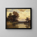 Paisaje boscoso - Josef Willroider — cuadro enmarcado en la pared