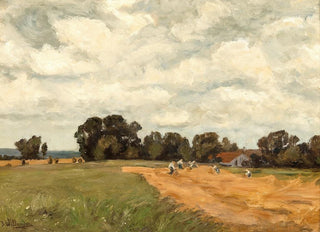 Josef Willroider - Grain Harvest in the Alpine Foreland.webp