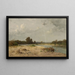 Landscape by the Water's Edge - Josef Willroider — framed artwork on a wall