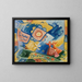 Chantez les deux - Josef Čapek — framed artwork on a wall