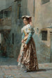 Joven mujer vestida - Josep Tapir Bar — vista de la obra