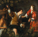 José interpretando sueños - Bernardo Strozzi — vista de la obra
