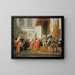 L'Union de Utrecht - Joseph Denis Odevaere — cuadro enmarcado en la pared