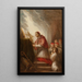 Saint Charles Borromée - Joseph Nicolas Jouy — framed artwork on a wall