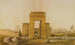 Karnak Vista tomada desde el sur - Joseph-Philibert Girault de Prangey — vista de la obra