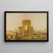 Karnak Vista tomada desde el sur - Joseph-Philibert Girault de Prangey — cuadro enmarcado en la pared