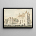 Château Beverweerd - Joseph Adolf Schmetterling — cuadro enmarcado en la pared