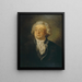 Retrato de Honoré Gabriel Riqueti conde de Mirabeau 1749-1791 orador y hombre político - Joseph Boze — cuadro enmarcado en la pared