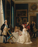 La Corte real - Joseph Caraud — vista de la obra