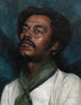 Retrato de un hombre con corbata verde - Joseph David Greenbaum — vista de la obra