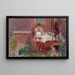 El Jardín - Joseph Delattre — cuadro enmarcado en la pared