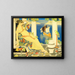 Ariane en Naxos - Joseph Edward Southall — cuadro enmarcado en la pared