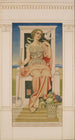 Figura de la paz - Joseph Edward Southall — vista de la obra