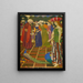 De nuevas lámparas para viejas - Joseph Edward Southall — cuadro enmarcado en la pared