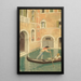 Rio Della Guerra Venise - Joseph Edward Southall — framed artwork on a wall