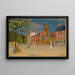 El Verde en Banbury - Joseph Edward Southall — cuadro enmarcado en la pared