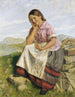 Pensamientos felices - Joseph Edward Worrall — vista de la obra