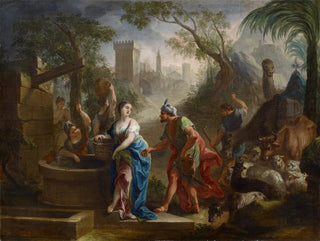 Joseph Esperlin - Rebekka And Eliezer At The Well.webp