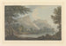 Waterfall of Lodore cottage in the distance - Joseph Farington — artwork view